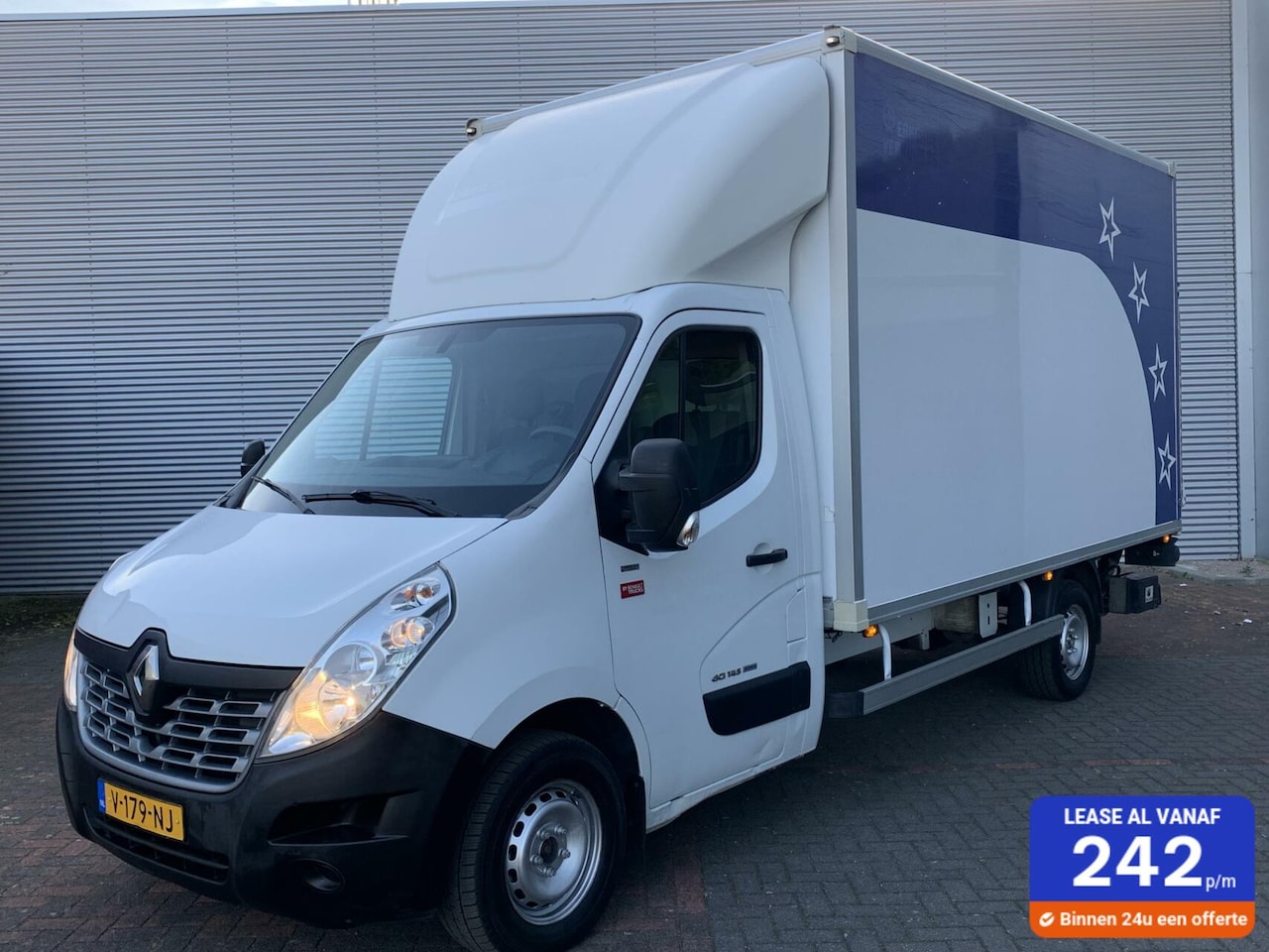 Renault Master - bestel T35 2.3 dCi Bakwagen+Laadklep Navi Pdc Cruise NL Auto 2018 Eerste Eigenaar - AutoWereld.nl