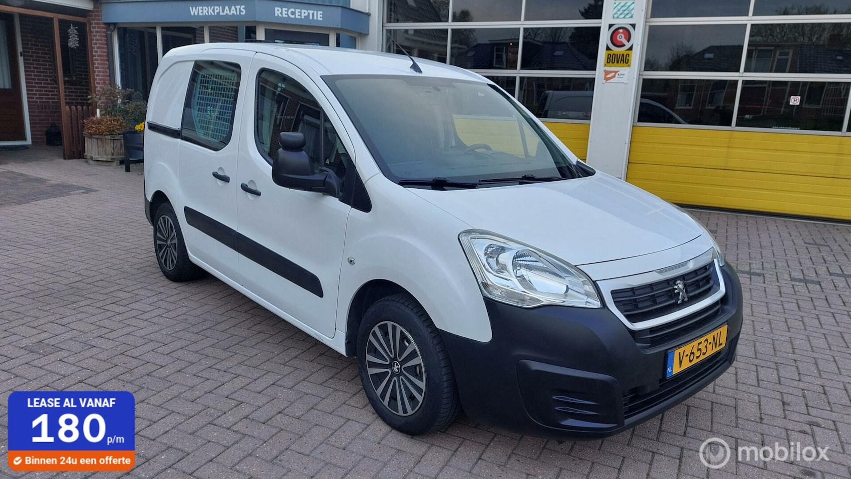Peugeot Partner - bestel 120 1.6 BlueHDi 100 L1 Premium Marge auto !! Ex kadaster - AutoWereld.nl
