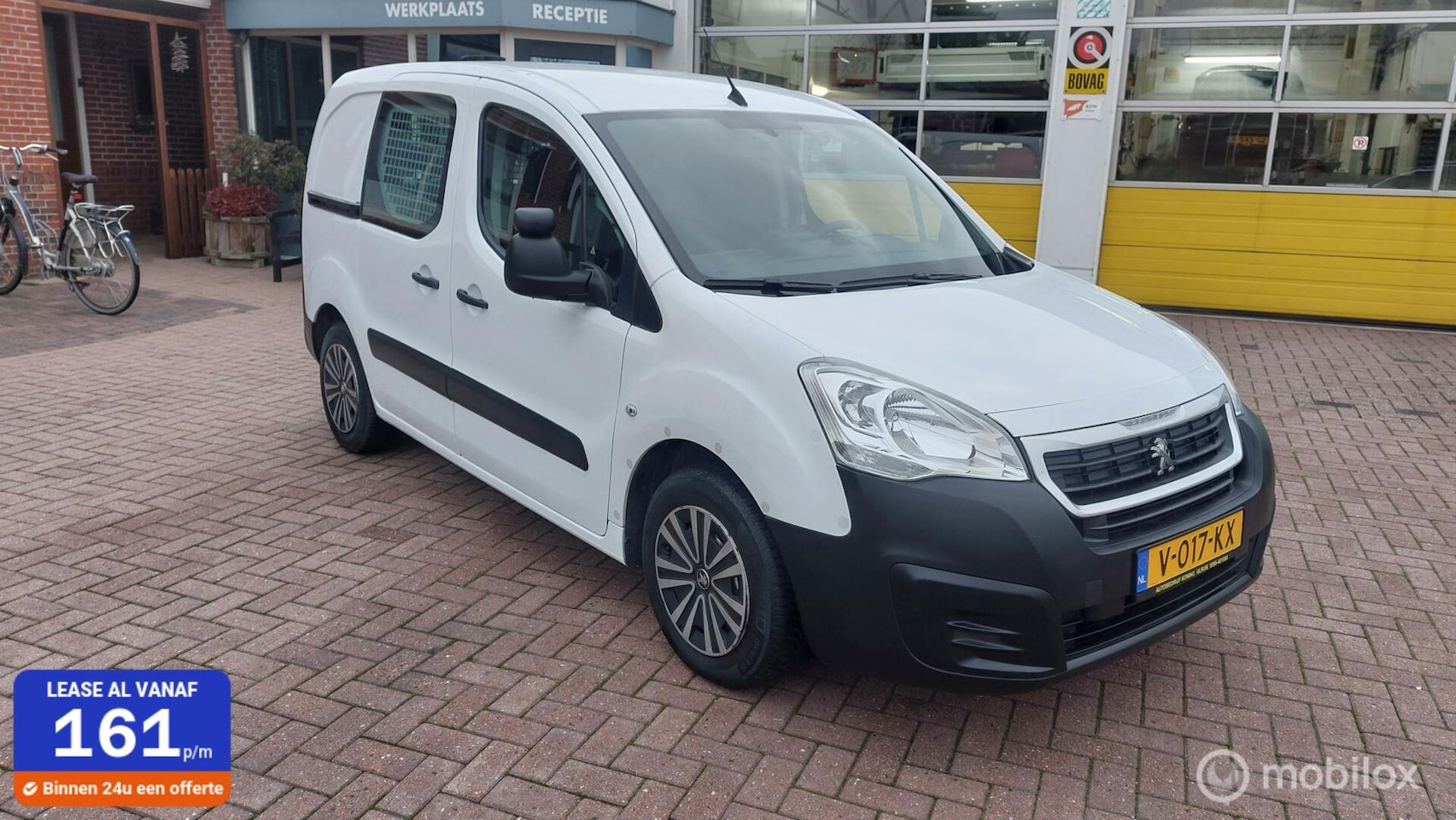 Peugeot Partner - bestel 120 1.6 BlueHDi 100 L1 Premium Marge auto !! ex kadaster - AutoWereld.nl
