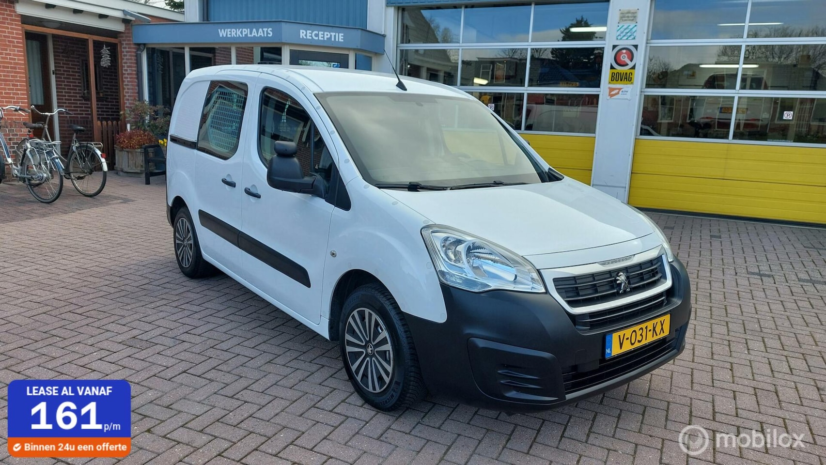 Peugeot Partner - bestel 120 1.6 BlueHDi 100 L1 Premium Marge auto!! ex kadaster - AutoWereld.nl