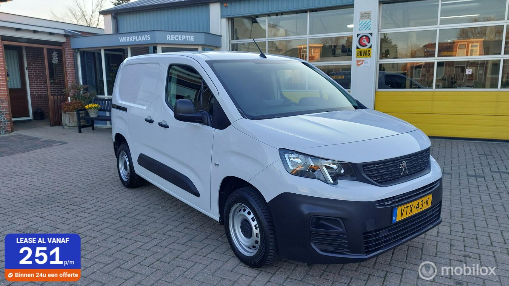 Peugeot Partner - bestel 1.5 BlueHDi 100 S&S L1 - AutoWereld.nl