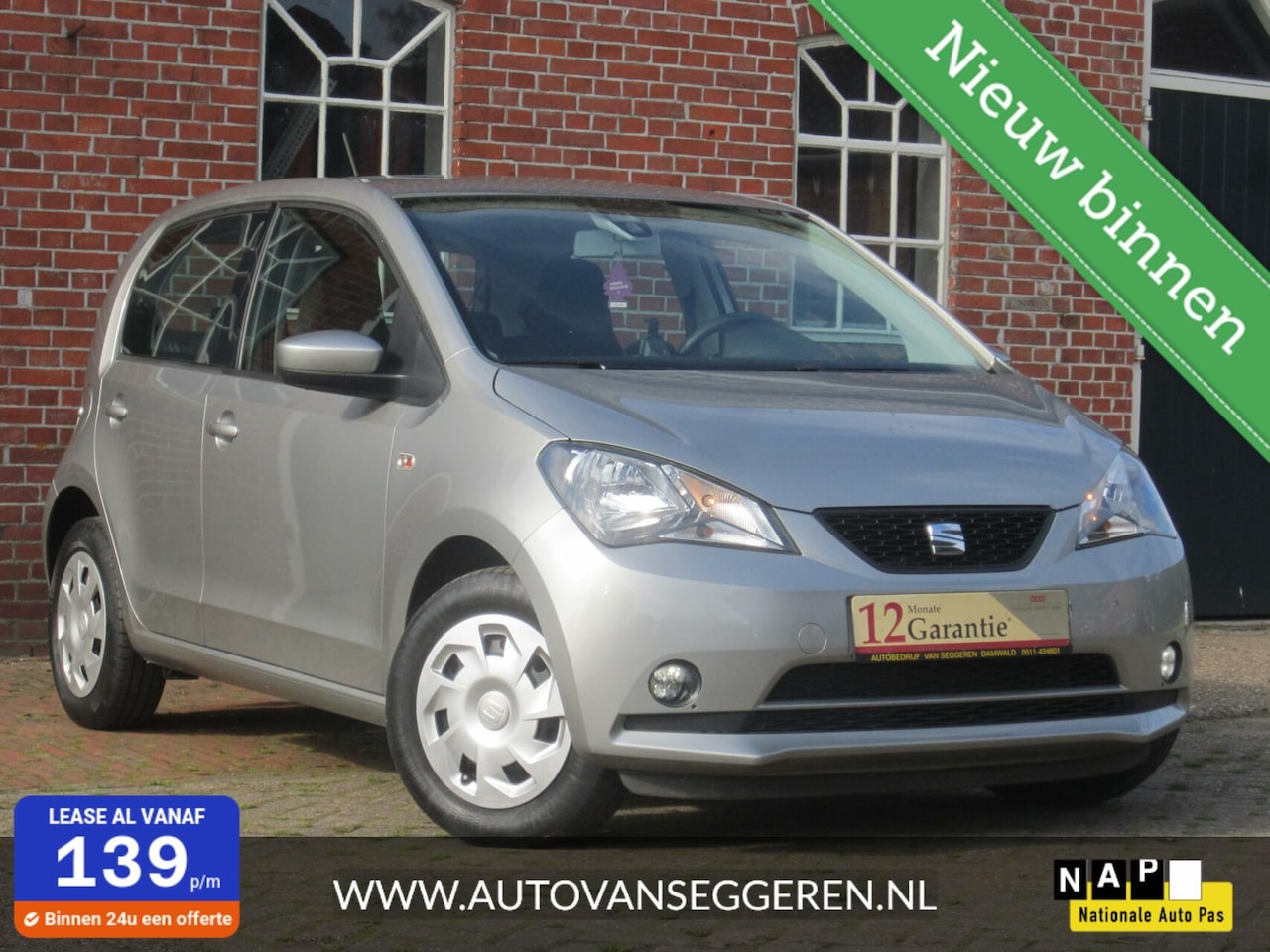 Seat Mii - 1.0 Sport EcoFuel /33.000 km/zuinig/cruise/1 eign/garantie - AutoWereld.nl