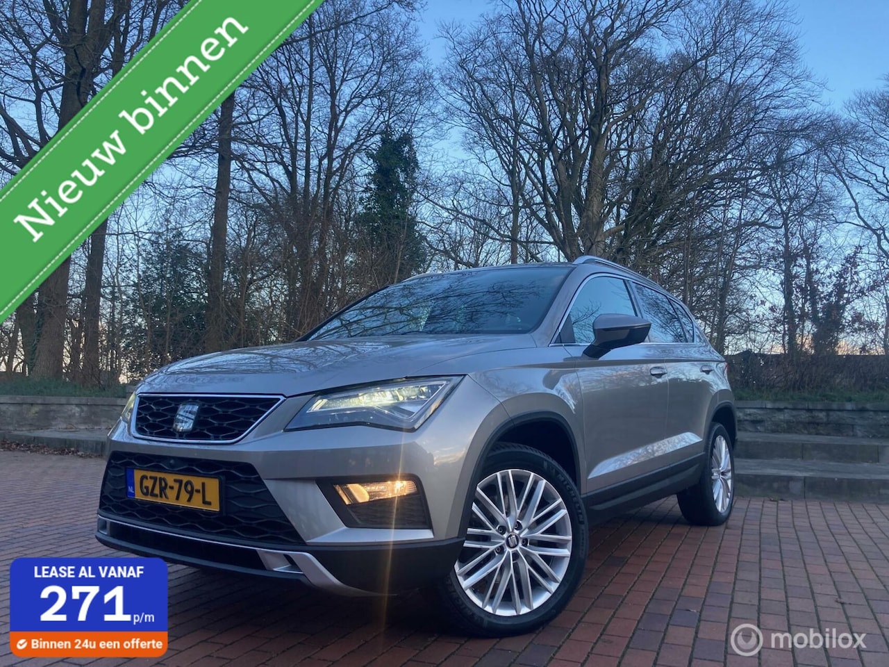 Seat Ateca - 1.4 EcoTSI Xcellence AUTOMAAT/ PANODAK/CRUISE/LED - AutoWereld.nl