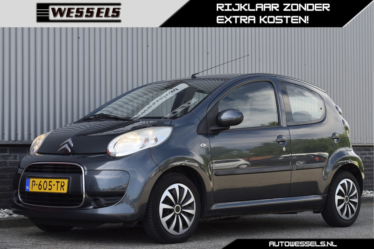 Citroën C1 - 1.0-12V Ambiance 1.0-12V Ambiance 5-drs, Airco, Elek. ramen, - AutoWereld.nl