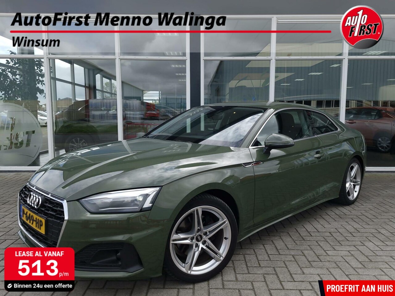 Audi A5 Coupé - 35 TFSI Pro Line| Clima | PDC | Unieke Kleur | 57000km | - AutoWereld.nl