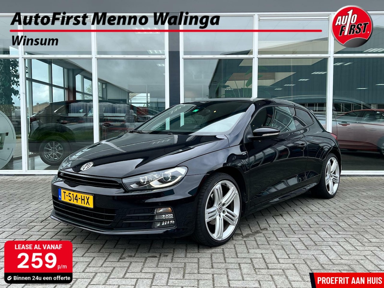 Volkswagen Scirocco - 1.4 TSI Allstar | R-Line | Stoelverwarming | Climate Control | PDC | Achteruitrijcamera | - AutoWereld.nl
