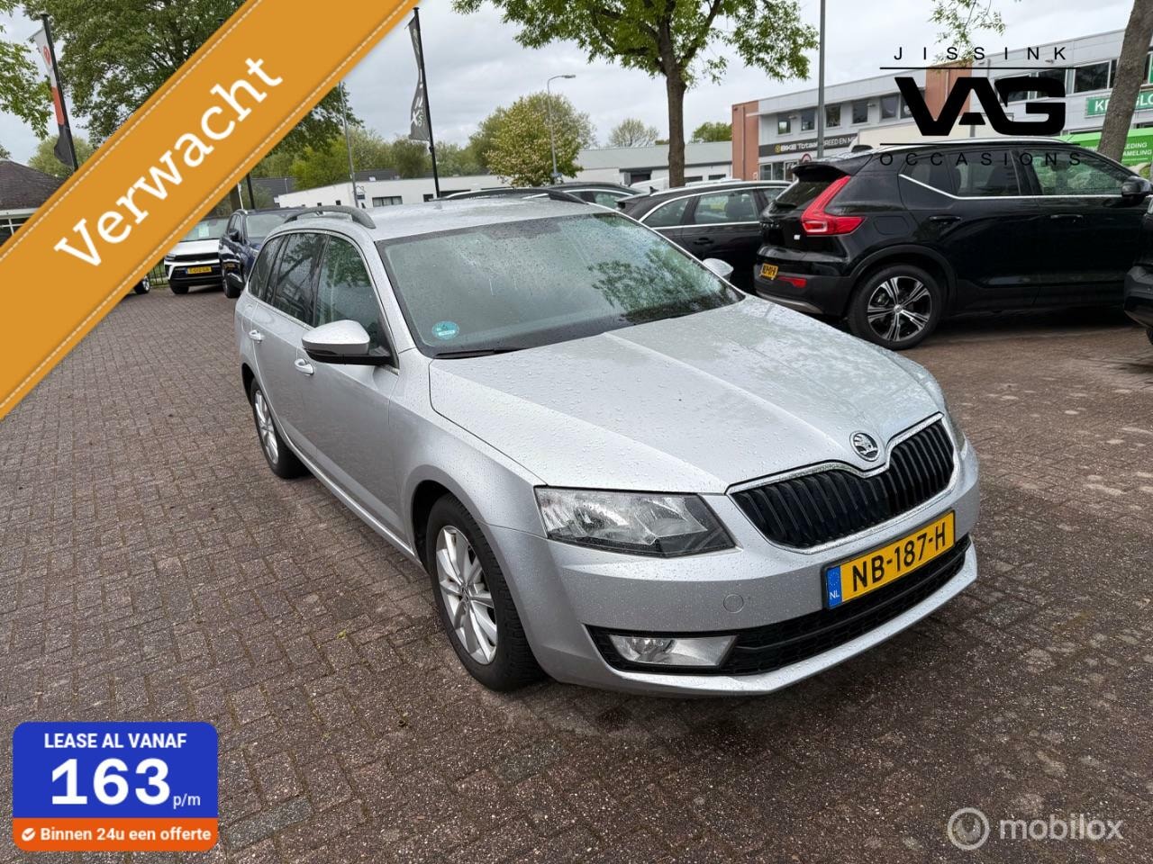Skoda Octavia Combi - 1.0 TSI Leer Navi Clima Trekhaak PDC - AutoWereld.nl