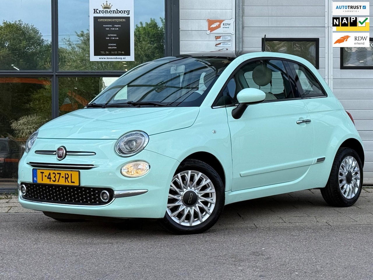 Fiat 500 - 1.2 Lounge 1.2 Lounge, PANO, NAP, CRUISECR - AutoWereld.nl