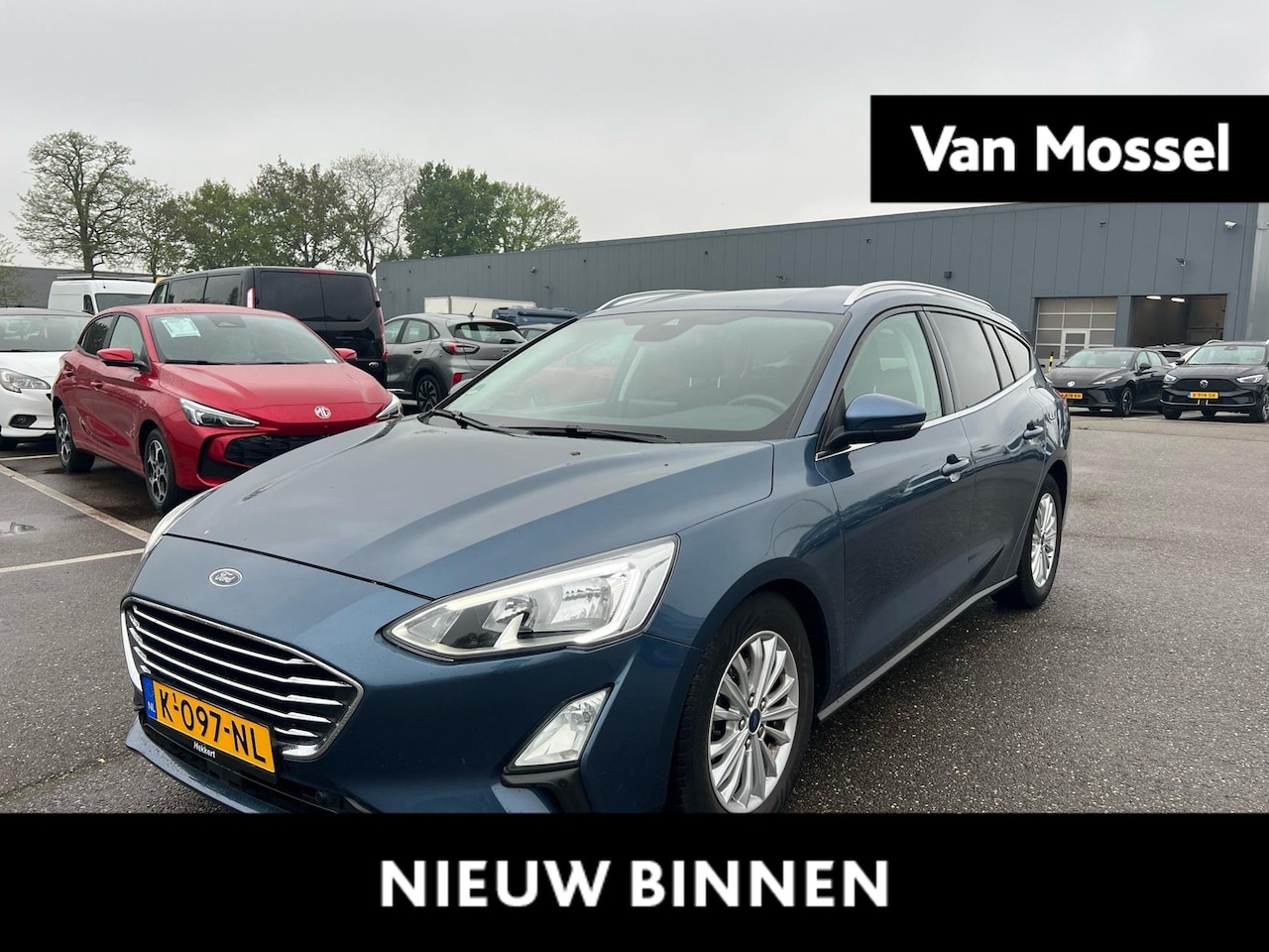 Ford Focus Wagon - 1.0 EcoBoost Titanium Business | Stoel/stuur voorruitverwarming | Adaptieve Cruise | Navig - AutoWereld.nl