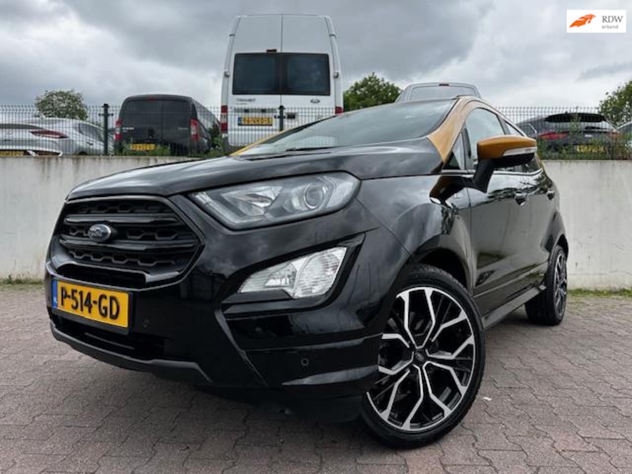 Ford EcoSport - 1.0 EcoBoost ST-Line Black/AUTOMAAT/OPEN DAK/CARPLAY/NAVI/LEDER/LAGE KM STAND/APK 10-2026/ - AutoWereld.nl