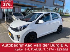 Kia Picanto - 1.0 67pk Sport Velgen zwart hoogglans + nieuwe banden , Airco , Cruise controle , Bluetoot