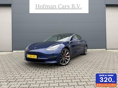 Tesla Model 3 - Performance AWD FSD 75 kWh Dual Motor Incl BTW