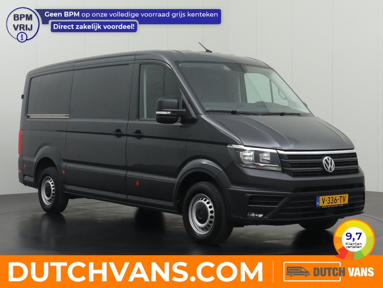 Volkswagen Crafter - 2.0TDI 140PK L3H2 | Navigatie | Cruise | Betimmering | Airco - AutoWereld.nl