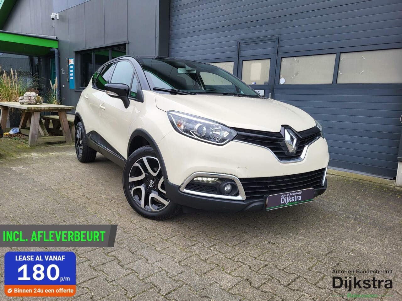 Renault Captur - 0.9 TCe Dynamique Achteruitrijcamera/ private glass/ trekhaak/ navigatie - AutoWereld.nl