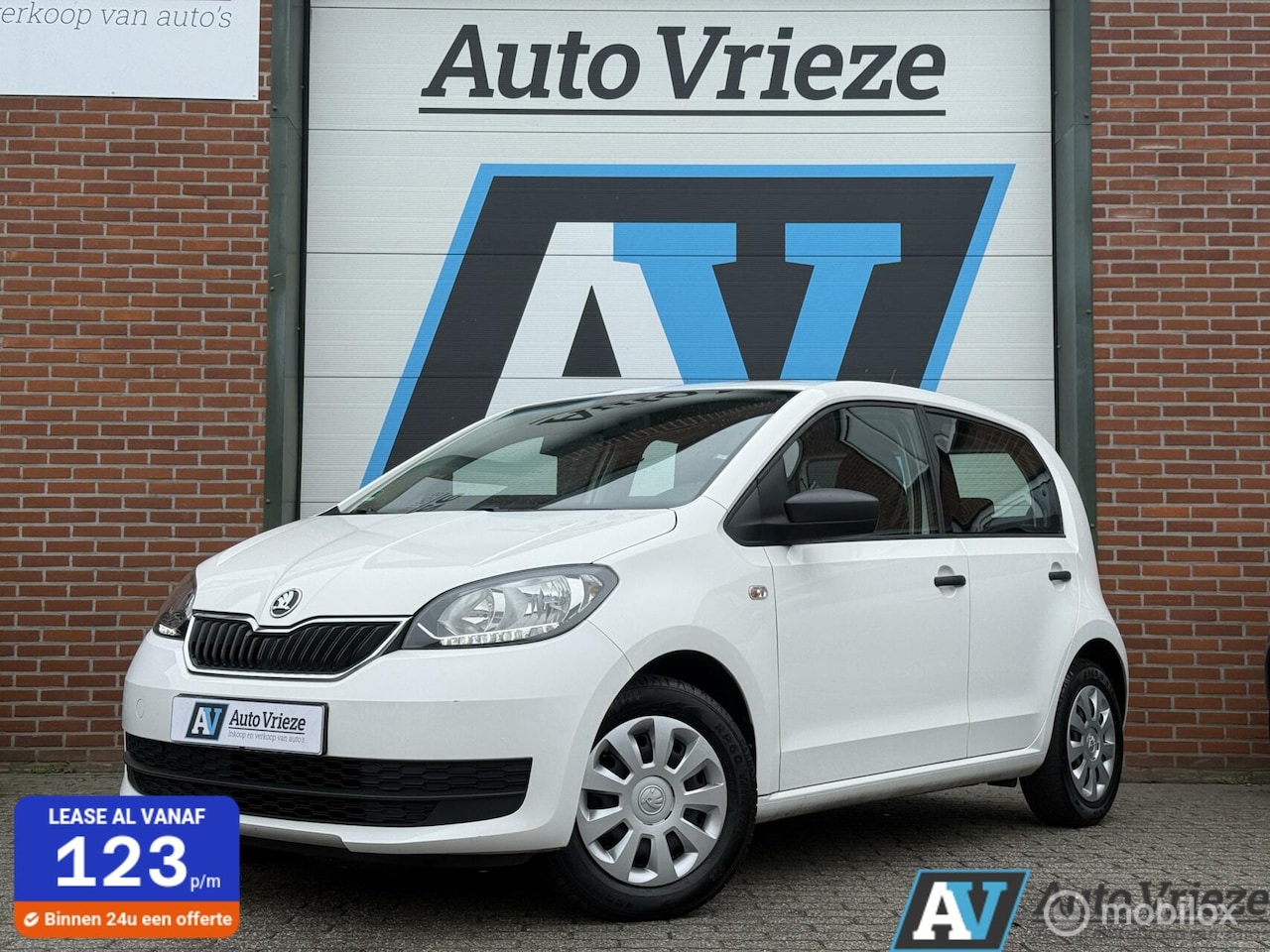 Skoda Citigo - 1.0 Greentech Active 1.0 Greentech Active, Airco, 5-drs, Weinig KM - AutoWereld.nl