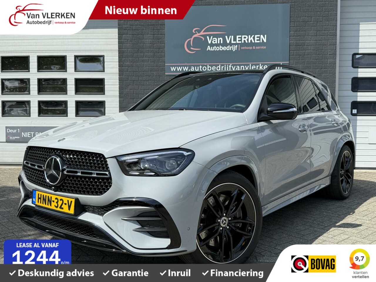 Mercedes-Benz GLE-Klasse - 400 e 4MATIC AMG LUCHTVERING PANO MASSAGE STOEL 360 camera - AutoWereld.nl