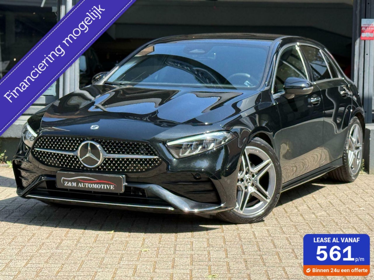 Mercedes-Benz A-klasse - 200 AMG Aut*Led*Sfeerver.*Navi*Car-Play - AutoWereld.nl