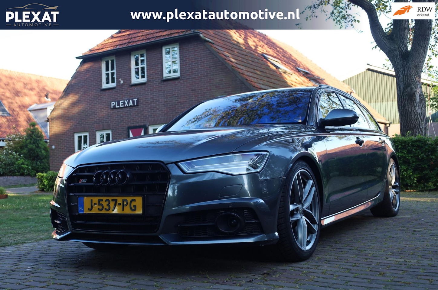 Audi S6 - Avant 4.0 TFSI V8T Pro Line Plus Aut. | Facelift | Adaptieve Cruise | Panorama | Full Led - AutoWereld.nl