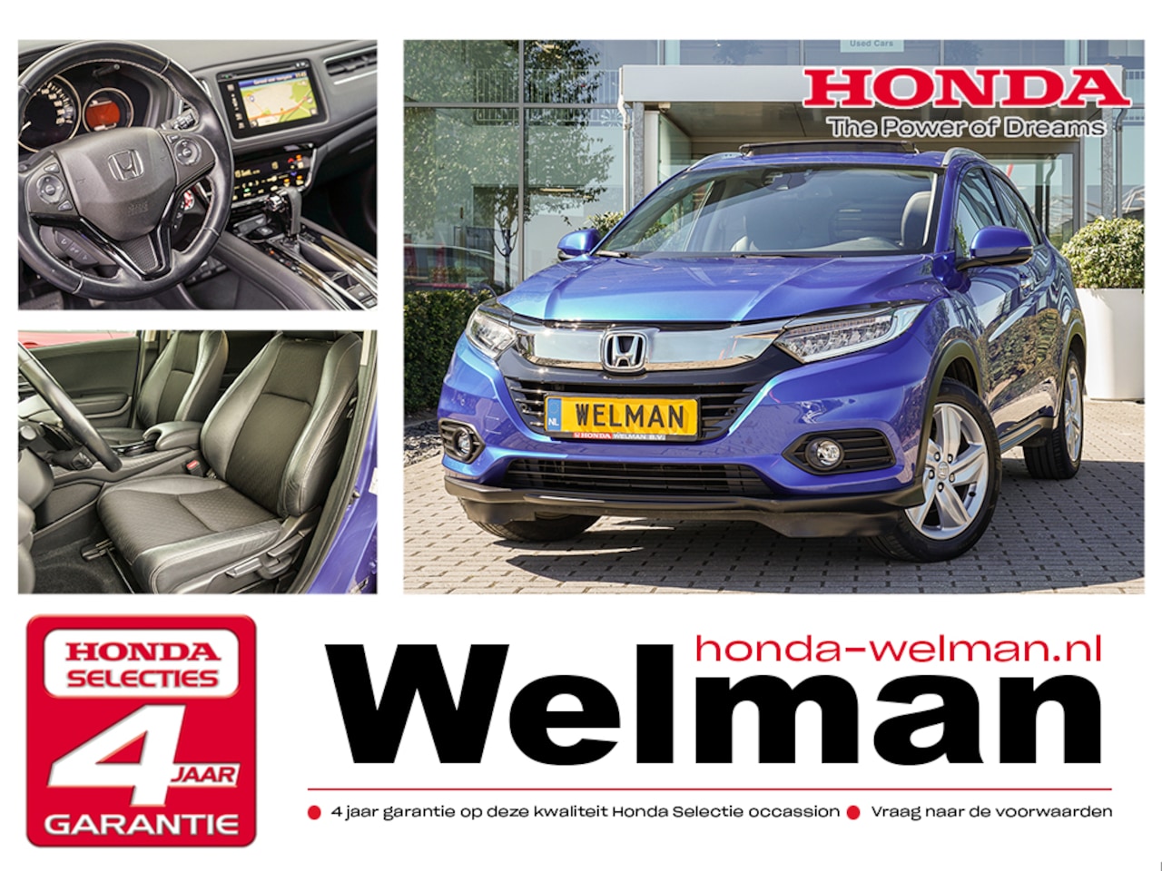 Honda HR-V - 1.5i V-TEC EXECUTIVE - AUTOMAAT - PANORAMADAK - LED - AutoWereld.nl