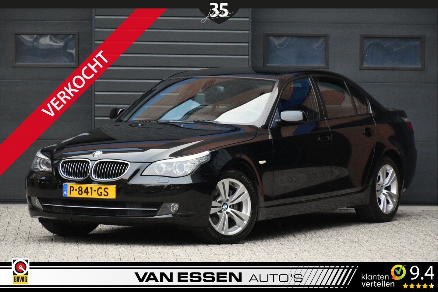 BMW 5-serie - 525i Business Line Edition Navi Stoelverwarming Xenon Trekhaak Nieuwstaat! - AutoWereld.nl