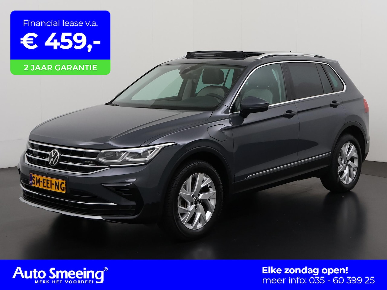 Volkswagen Tiguan - 1.4 TSI eHybrid Elegance | Panoramadak | Leder | Memory stoel | Head up | Zondag Open! - AutoWereld.nl