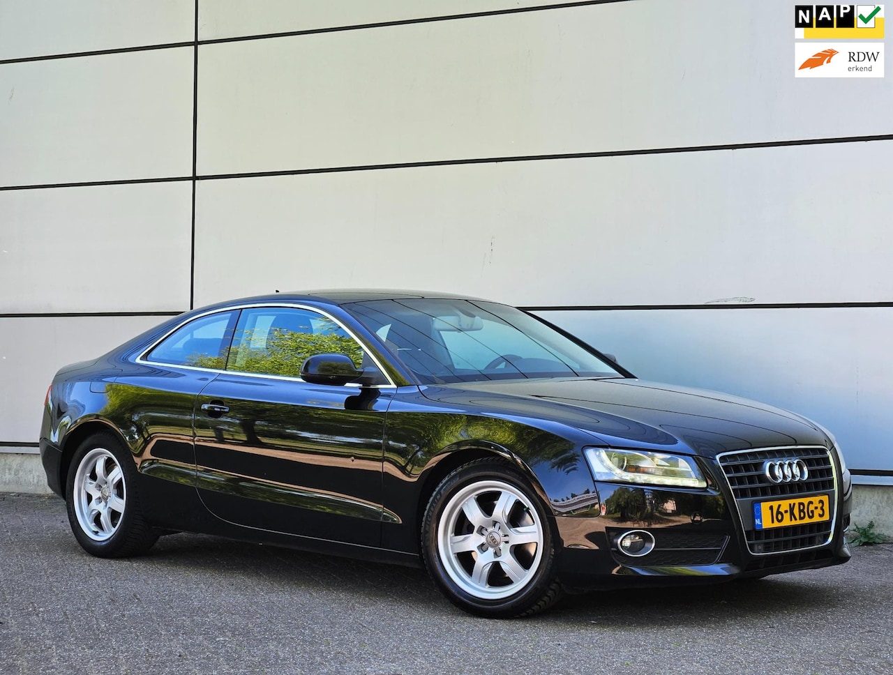 Audi A5 Coupé - 2.0 TFSI Pro Line 1e Eignr |Automaat |Leder |Xenon |Led |Navi |Clima |Nap |Boekjes - AutoWereld.nl