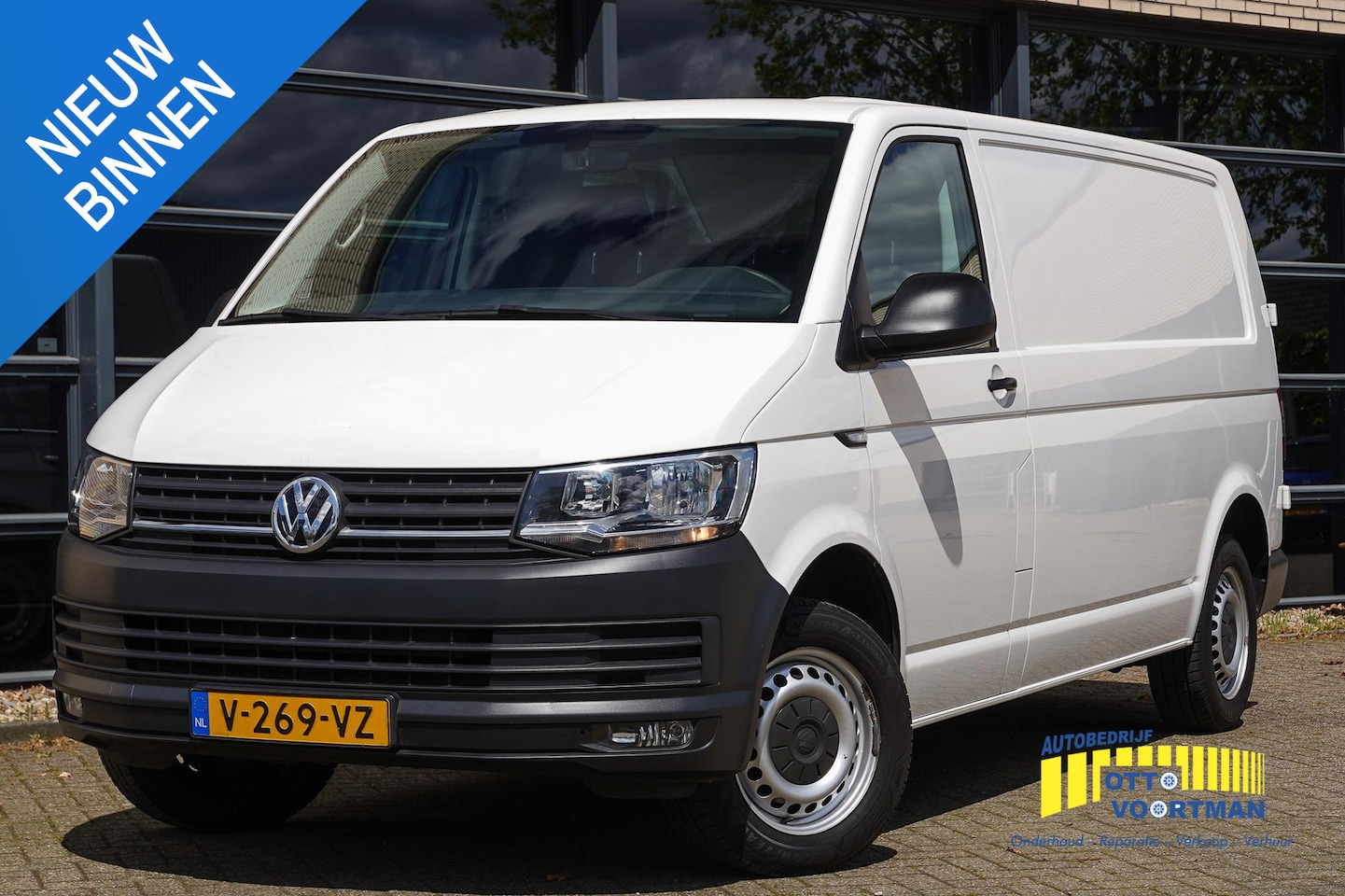 Volkswagen Transporter - 2.0 TDI 150PK L2 Trekhaak| A-Deur./Wiss. - AutoWereld.nl