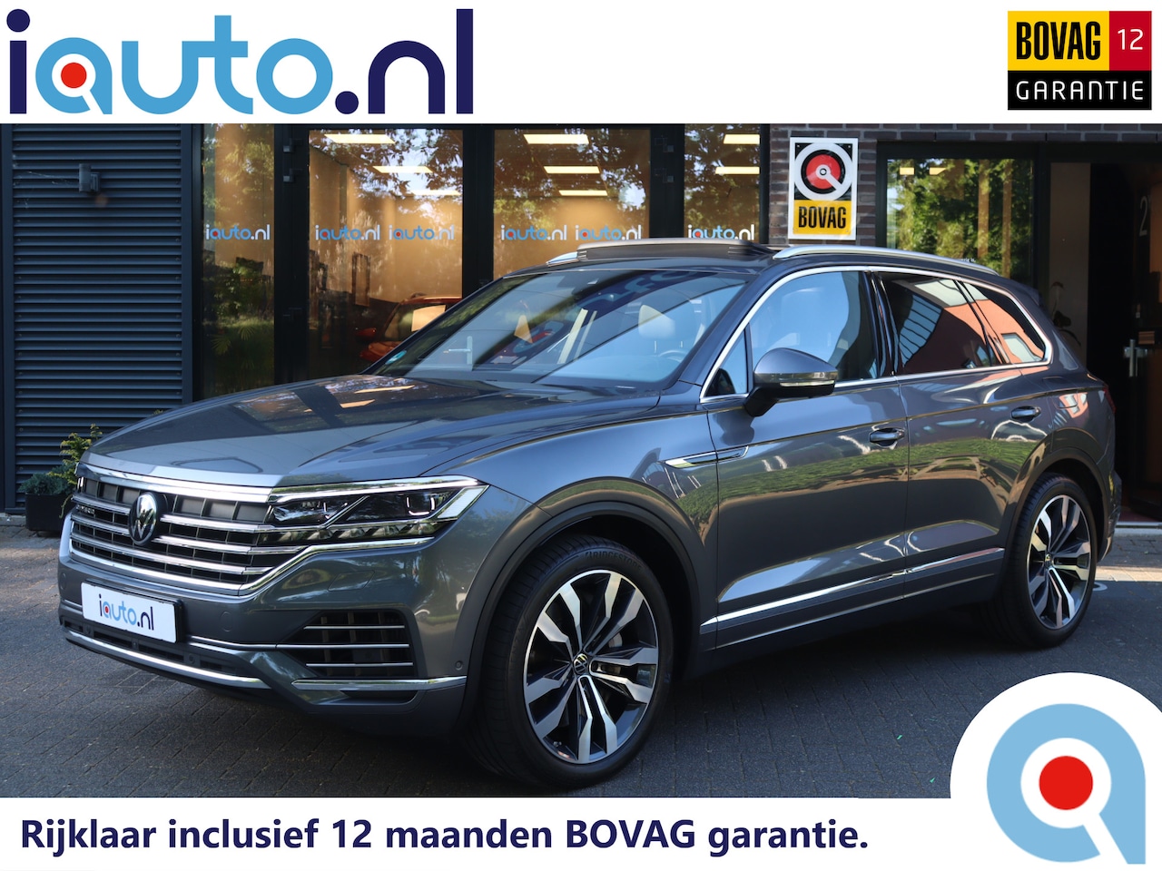 Volkswagen Touareg - 3.0 TSi eHybrid Atmosphere Pano/Puglia leder/IQ.Light/360/Massage/21"Suzuka/Keyless/Luchtv - AutoWereld.nl