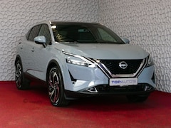 Nissan Qashqai - 1.3 MHEV 160PK TEKNA PLUS LEER PANO MASSAGE BOSE STOEL/STUUR/RUIT VERW MATRIX.LED ELEK.KLE
