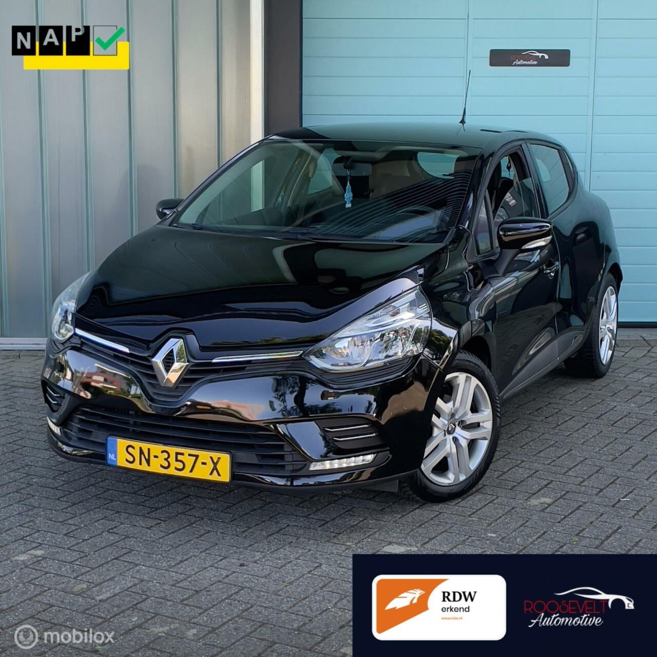 Renault Clio - 0.9 TCe Zen / NAP / LED / Zwart / NL AUTO - AutoWereld.nl