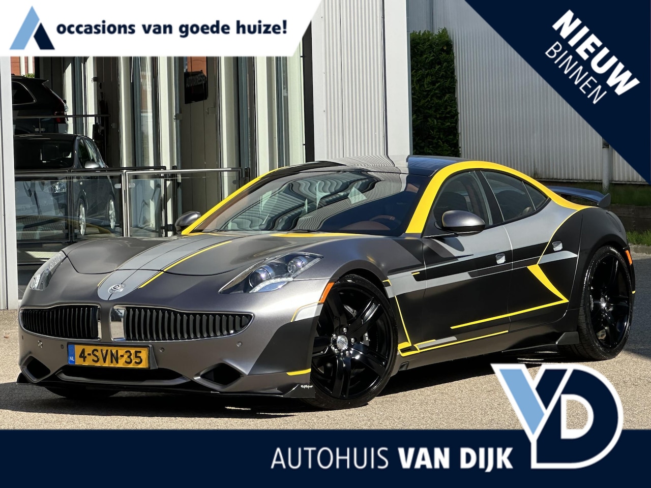 Fisker Karma - 2.0 EcoSport | NL-Auto/Customized folie wrap/Leder/22-inch - AutoWereld.nl