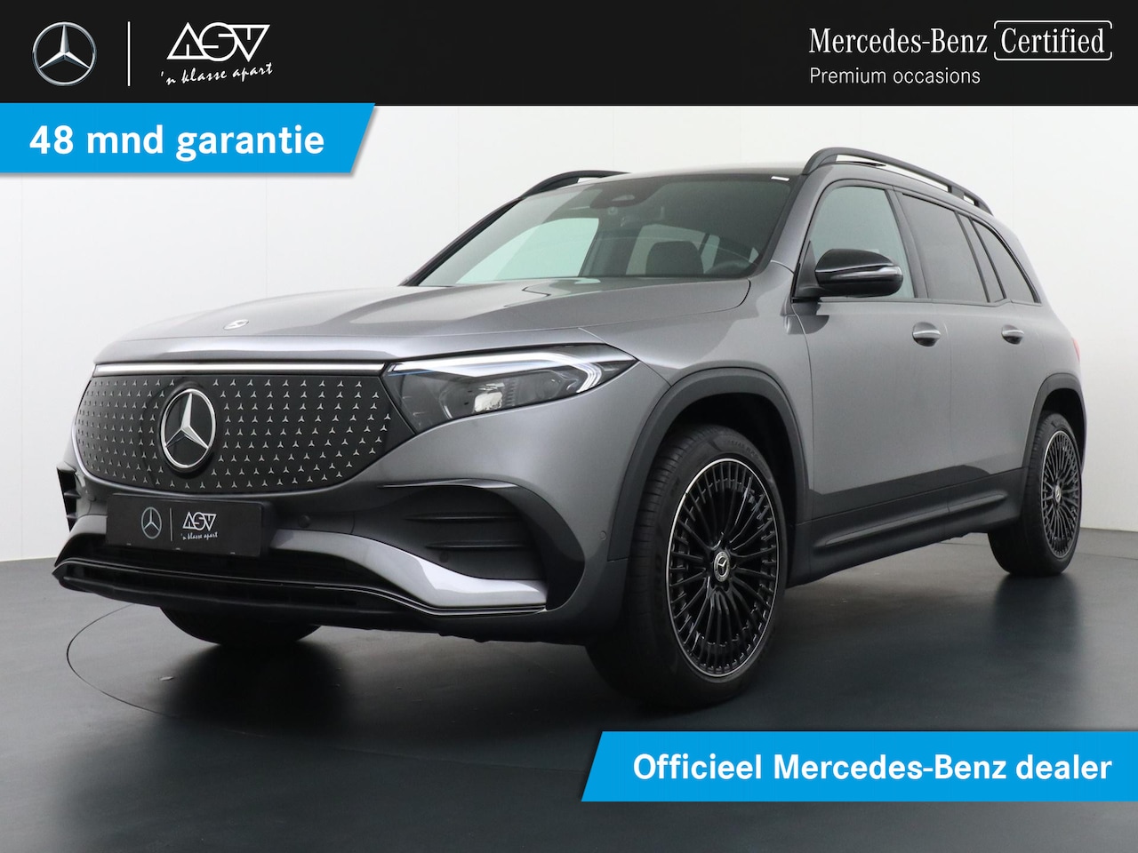 Mercedes-Benz EQB - 250+ AMG Line 7pers. 71 kWh Accu | Panorama - Schuifdak | Apple Carplay & Android Auto | D - AutoWereld.nl