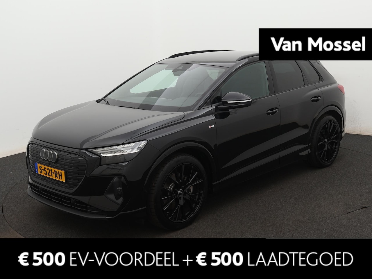 Audi Q4 e-tron - 40 S edition 77 kWh 204 PK | Virtual cockpit | Navigatie | LED matrix | Camera | Parkeerse - AutoWereld.nl