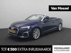 Audi A5 Cabriolet - 35 TFSI S edition Automaat | Navigatie | Airco | Camera | 19 Inch Velgen | Parkeersensoren