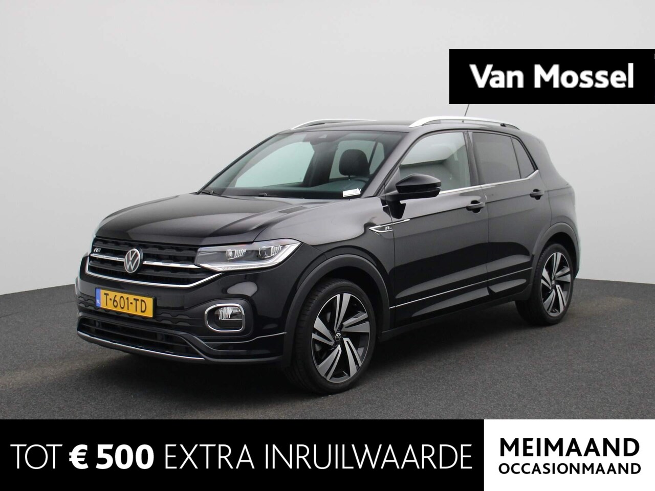 Volkswagen T-Cross - 1.0 TSI R-Line | Navigatie | Airco | Camera | Stoelverwarming | LED | Cruise Control | - AutoWereld.nl
