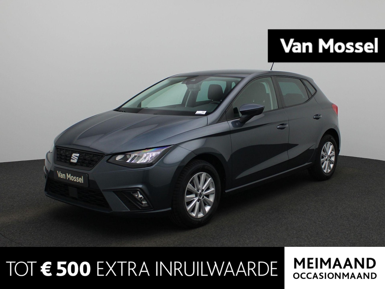 Seat Ibiza - 1.0 TSI Style | AIRCO | MULTIFUNCTIONEEL STUUR | SENSOREN ACHTER | LED VERLICHTING - AutoWereld.nl
