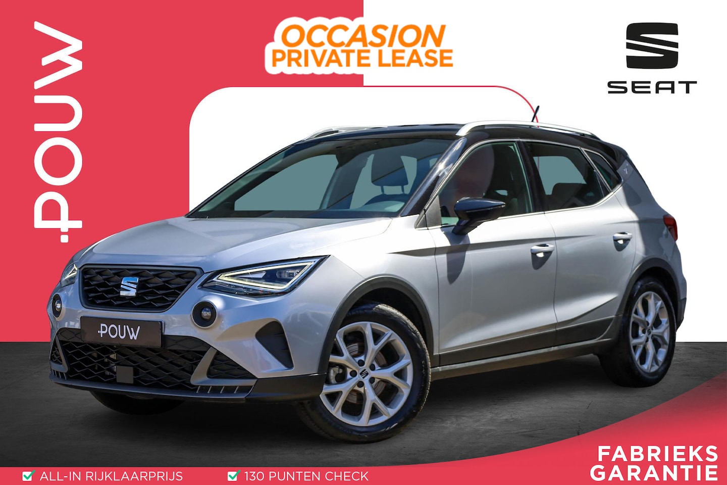 Seat Arona - 1.0 TSI 95pk FR Business Connect | Full Link Navigatie | LED Koplampen - AutoWereld.nl