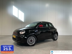 Fiat 500e - 24 kWh/95pk, Navi|Clima|1e eigenaar|L.M. velgen|Cruise control|Led|NL auto|RED|Automaat