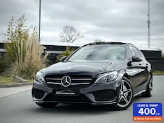 Mercedes-Benz C-klasse Estate - 250 AMG Panoramadak|Burmester®|Keyless|Luchtvering|Distronic|Head-UP|Camera|Sfeerverlichti