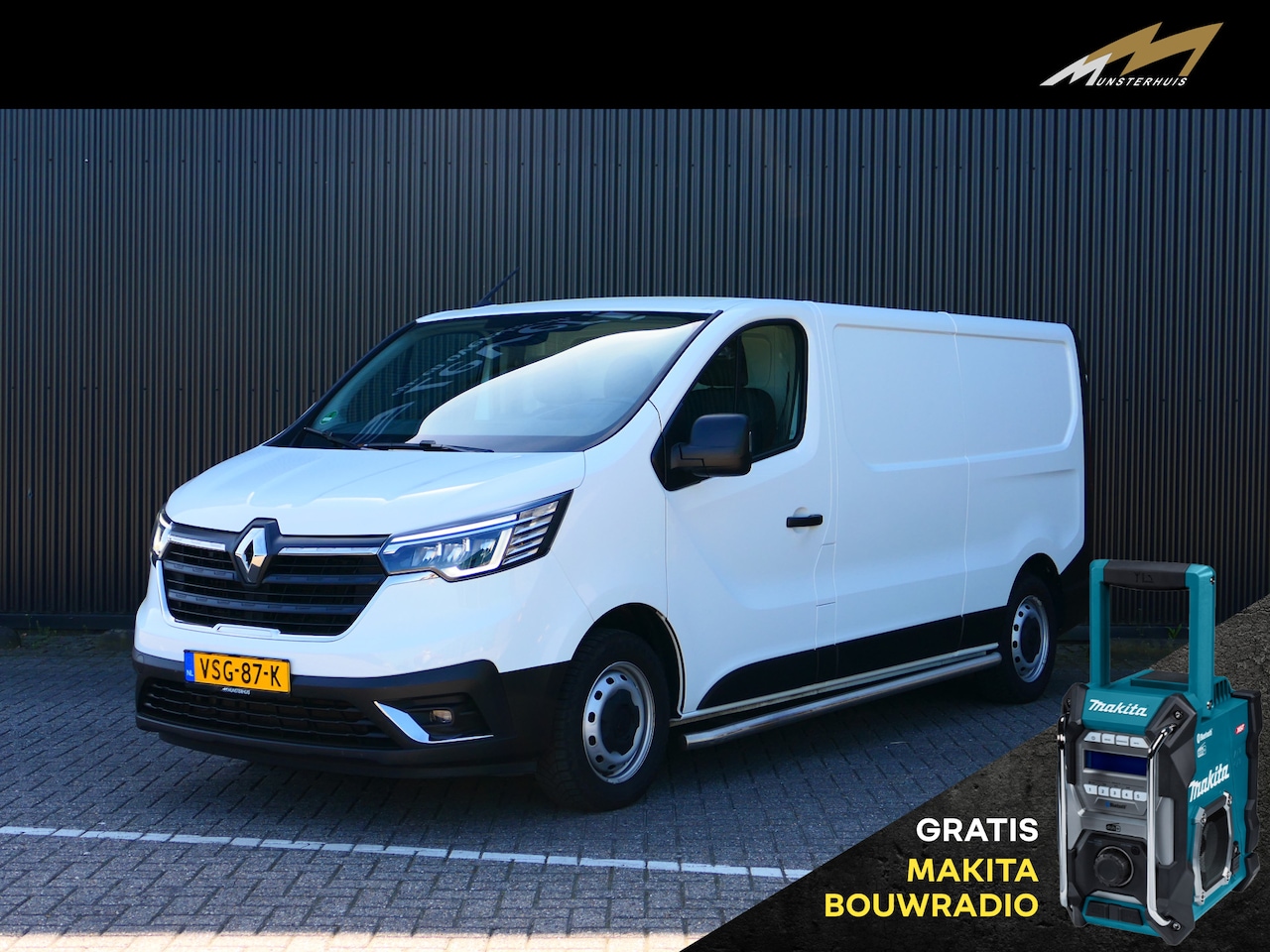 Renault Trafic - 2.0 dCi 130 T30 L2H1 Comfort * Betimmering laadruimte & Trekhaak* - Cruise, airco, armsteu - AutoWereld.nl