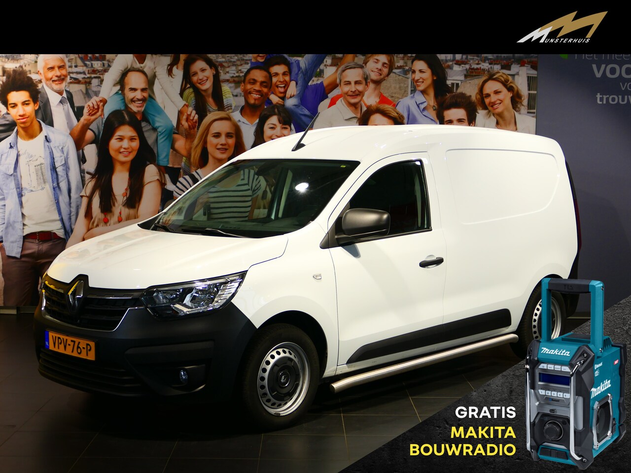 Renault Express - 1.5 dCi 95 Comfort - Sidebars, trekhaak, betimmering, cruise - AutoWereld.nl
