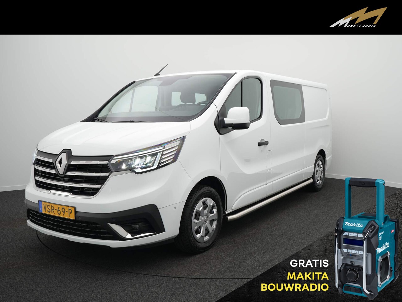 Renault Trafic - 2.0 dCi 170 EDC T29 L2H1 DC Luxe - Trekhaak - Automaat - All Seasonbanden - Dubbele Cabine - AutoWereld.nl