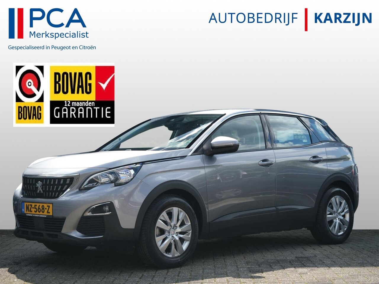 Peugeot 3008 - 1.2 PureTech Active 1.2 PureTech Active - AutoWereld.nl