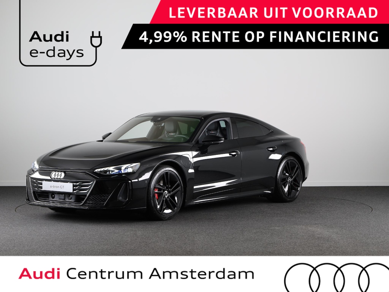 Audi e-tron GT - S e-tron GT 435kW/592pk 105kWh Sportback Elektr. a Audi e-tron GT S e-tron GT panoramadak, - AutoWereld.nl