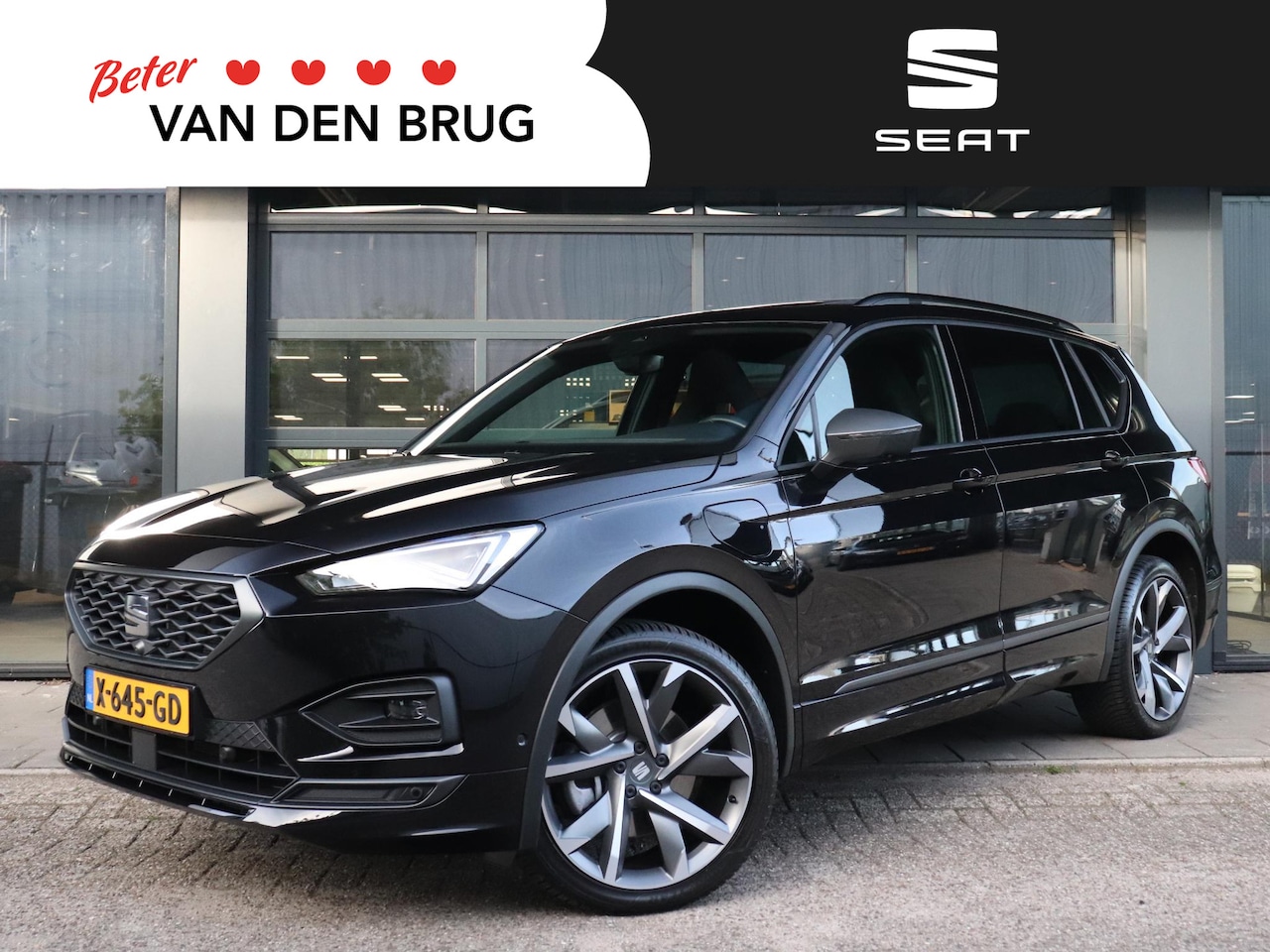 Seat Tarraco - FR Business 1.4 TSI e-Hybrid PHEV 245pk | Panoramadak | 20" lichtmetalen velgen | Stoelver - AutoWereld.nl