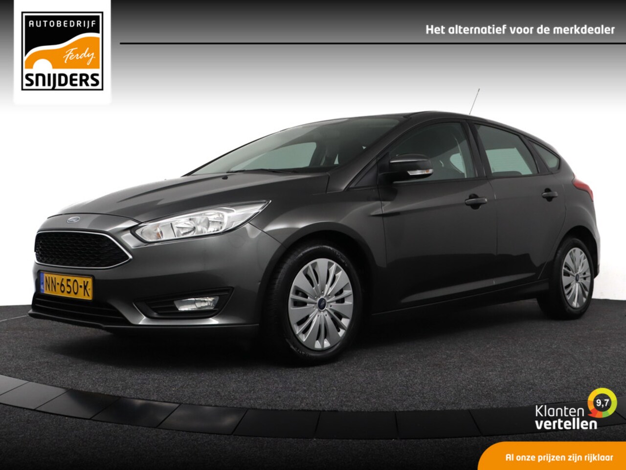 Ford Focus - 1.0 Lease Edition 1.0 Lease Edition, Orig.NL - 100% Onderhouden | Navigatie| Cruise Control | PDC achter | S - AutoWereld.nl
