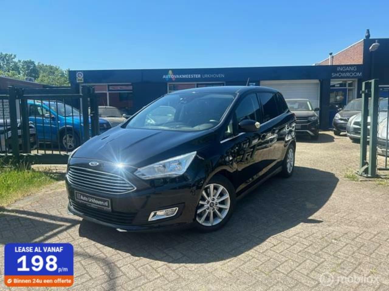 Ford Grand C-Max - 1.0 Titanium 7p/navi/6-24 mnd garantie mogelijk - AutoWereld.nl
