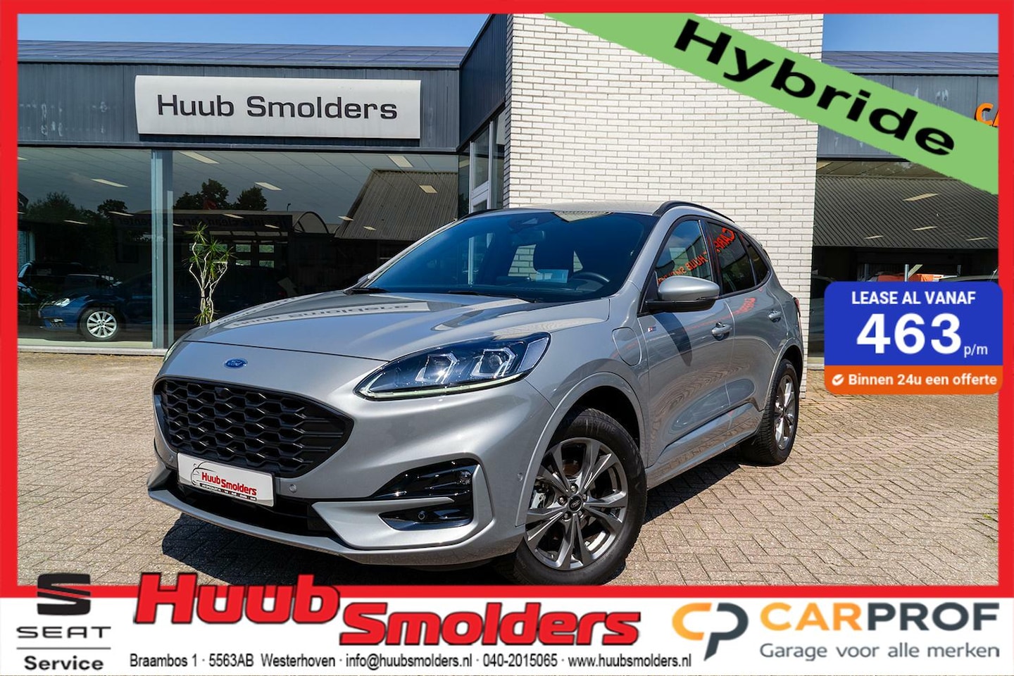 Ford Kuga - 2.5 PHEV e-CVT ST-Line X - AutoWereld.nl