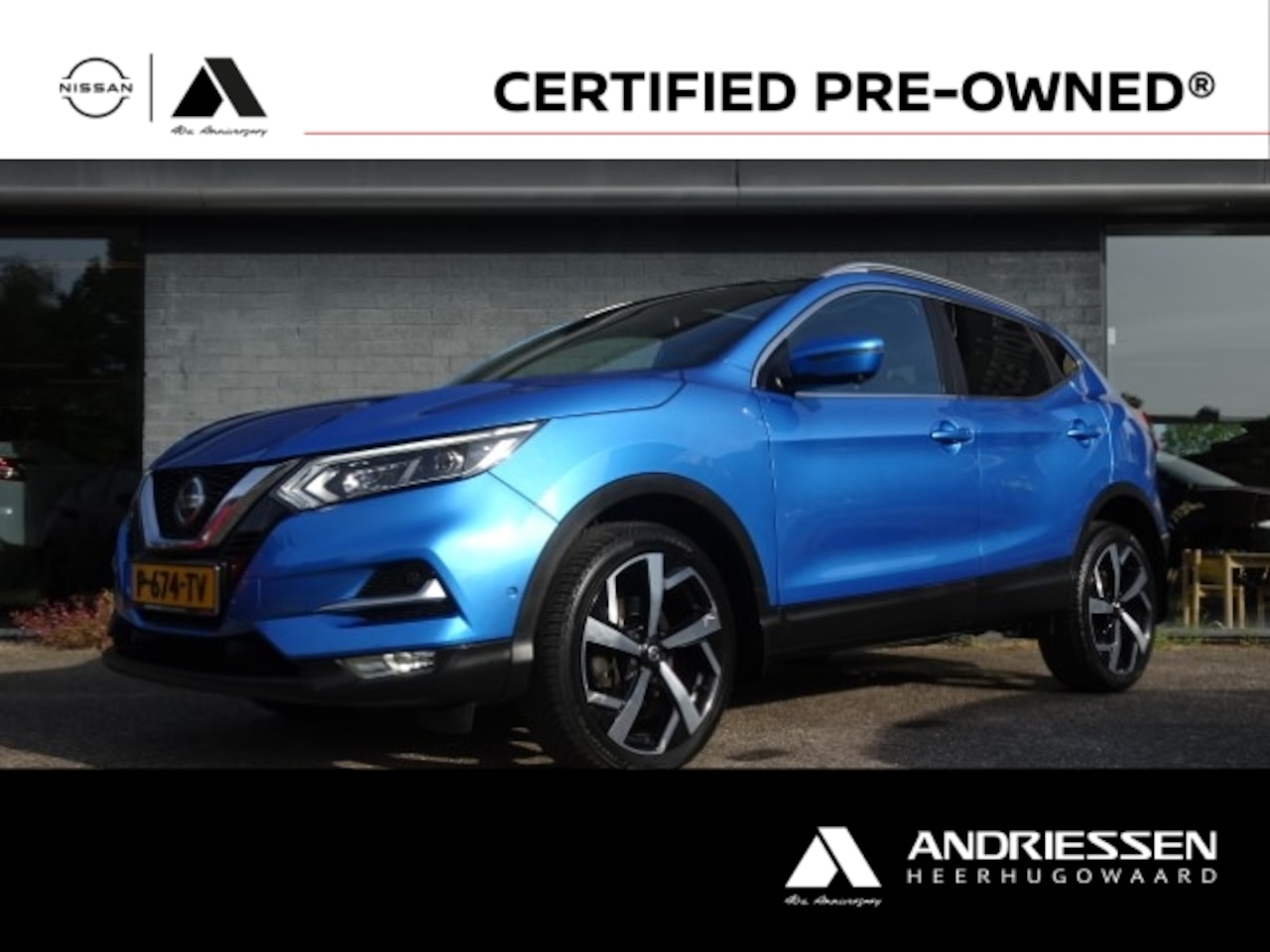 Nissan Qashqai - 1.3 DIG-T DCT Tekna+ [Leer + Automaat] - AutoWereld.nl