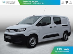 Citroën ë-Berlingo - 136 Flex Crewcab L2 50 kWh | 1, 9% rente | 5 PERSOONS | GRIJS KENTEKEN | CARPLAY | NAVIGAT
